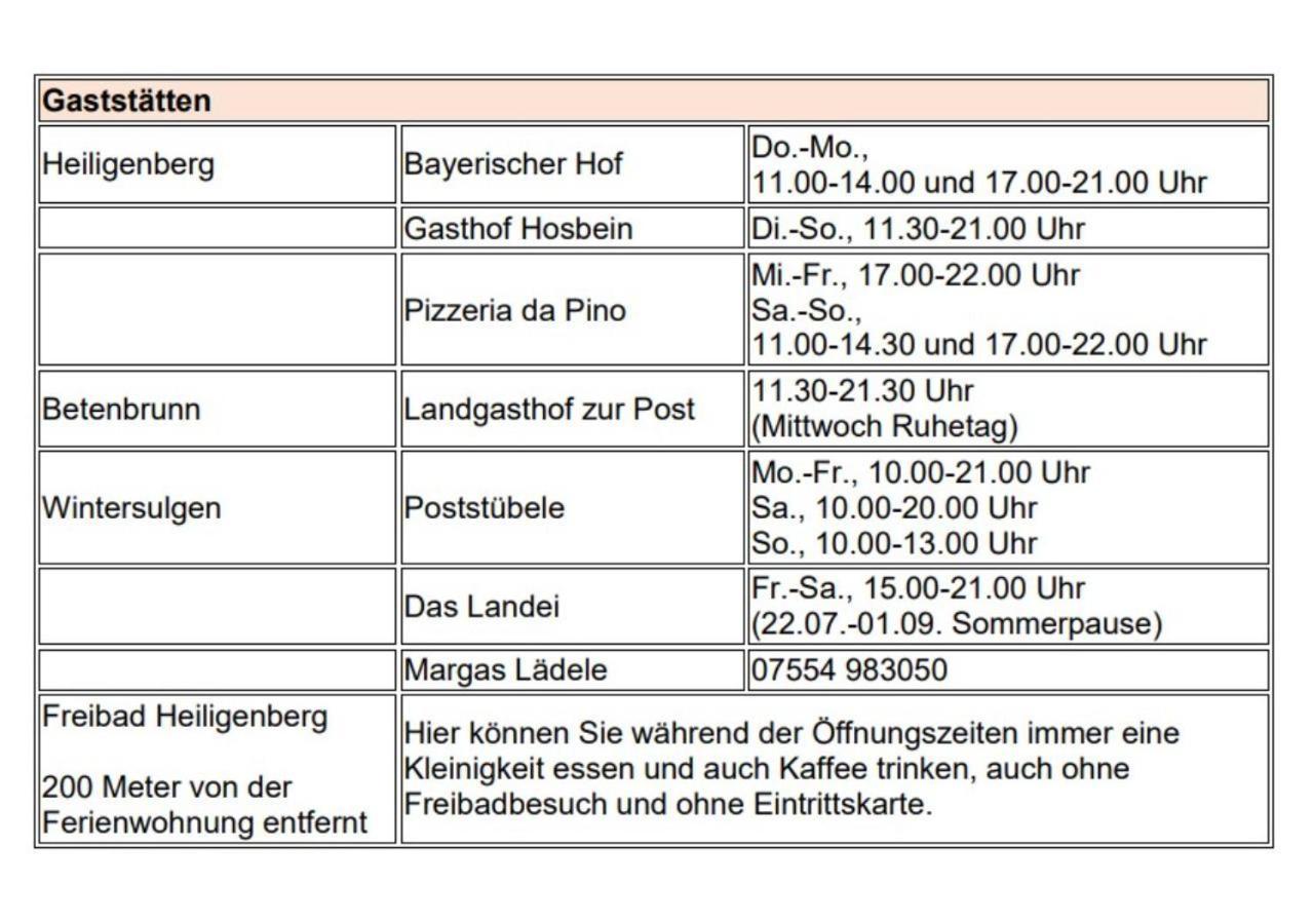 Ferienwohnung Am Schloss Heiligenberg Ngoại thất bức ảnh
